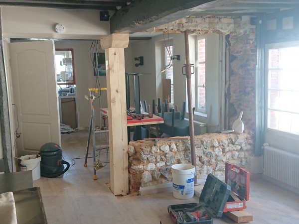 Renfort Bois pour Ouverture Mur